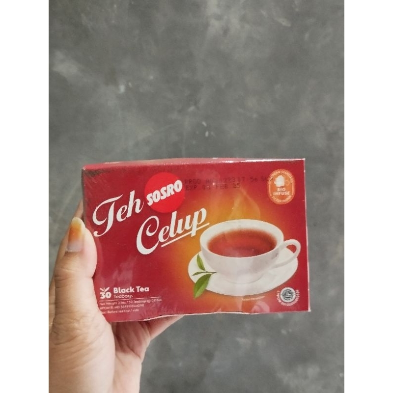 

Teh Sosro celup isi 30