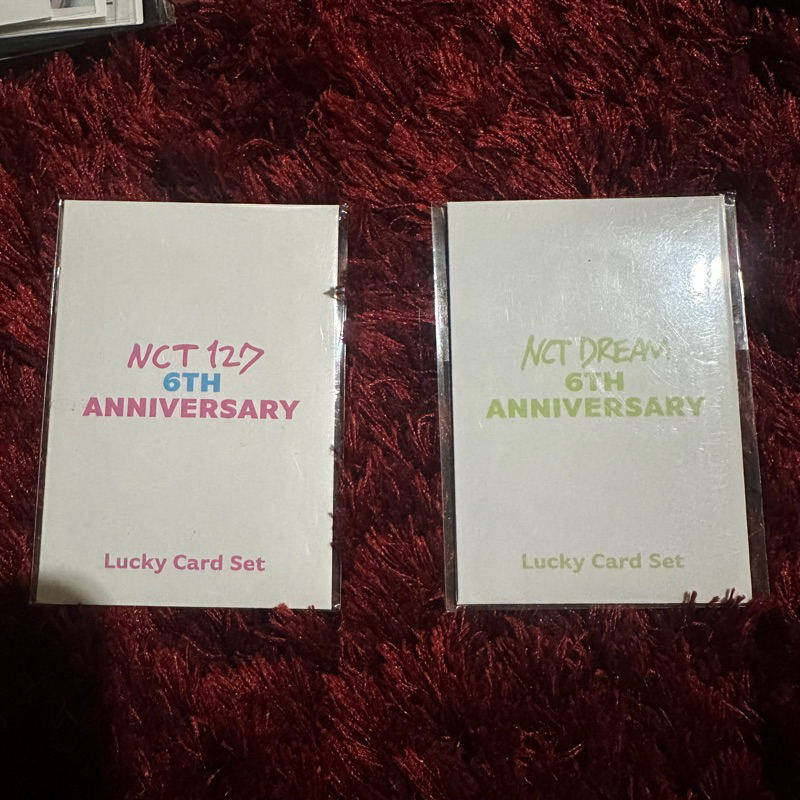 official merchandise nct dream nct 127 6th anniversary haechan