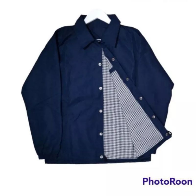 JAKET COACH POLOS JUMBO / JAKET COACH POLOS PRIA WANITA TERLARIS