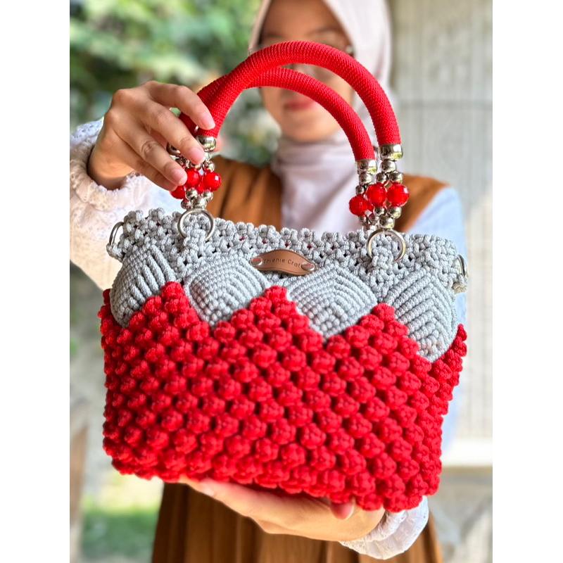 Tas Talikur (Motif Strawberry)