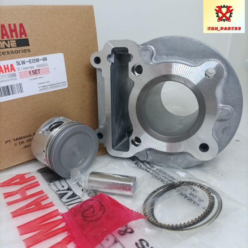 BLOK SEHER KOMPLIT ASSY MIO KARBU-SMILE-SPORTY/MIO SOUL KARBU-FINO KARBU