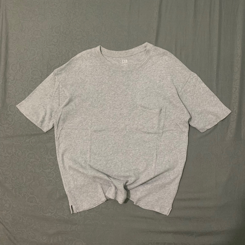 kaos GAP oversize abu size M Urwah Al Bariqi