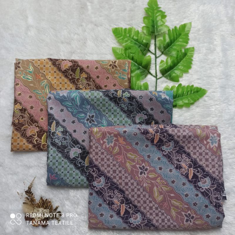 [ COD ] batik halus warna soft high quality | bahan batik meteran tanah abang