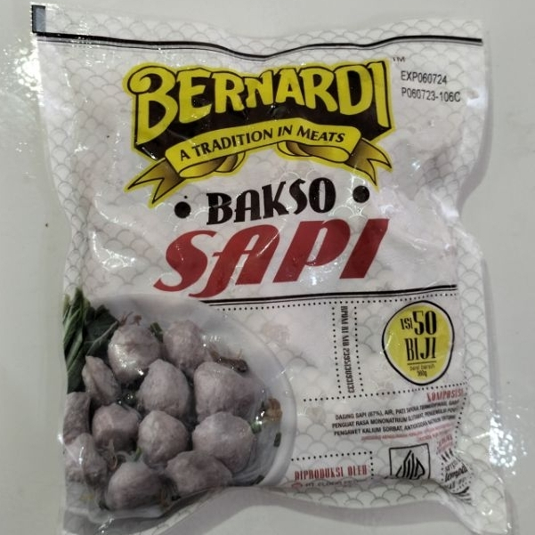 

BERNARDI BAKSO SAPI KECIL (50 Pcs/360 Gram)