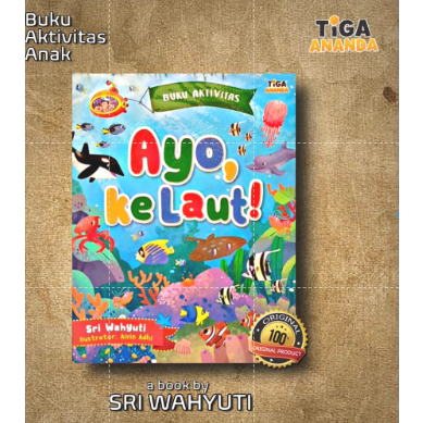 Buku Aktivitas Anak / Buku Aktivitas Ayo Kelaut / Buku Cerita Anak / Buku Anak TK PAUD