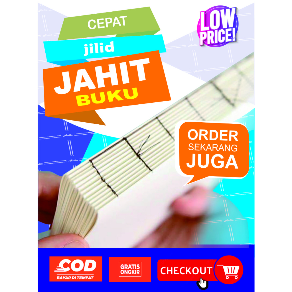 

JASA JAHIT BUKU