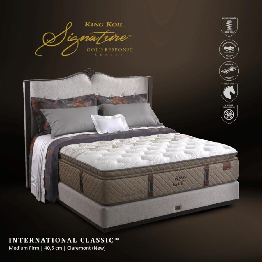 mattress matras kasur king koil international classic