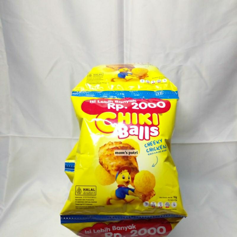 

Chiki Balls Chicken Kaldu Ayam | Chocolate isi 5 pcs @16gr