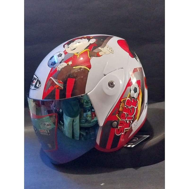 HELM ANAK SHEL | HALF FACE | KARAKTER