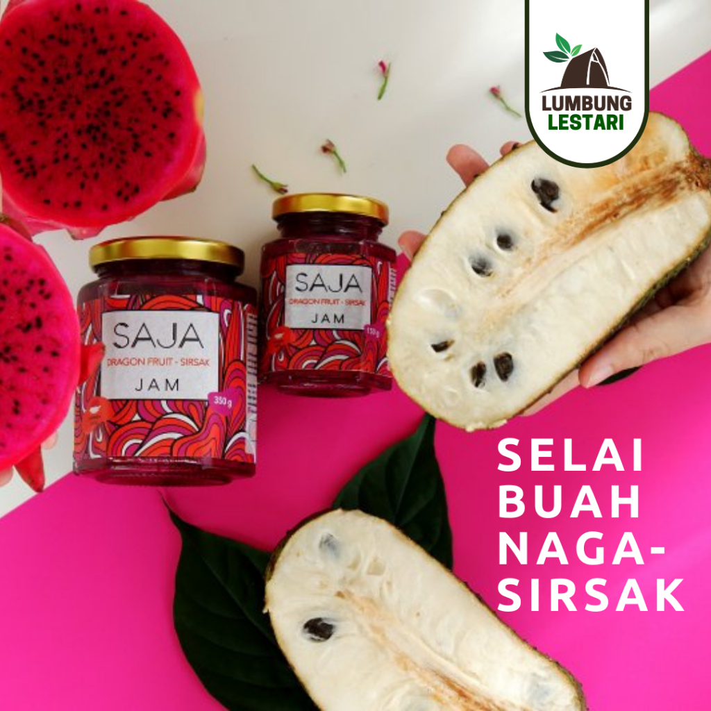 

SAJA JAM FUSION SIRSAK - Selai Buah Naga, Sirsak