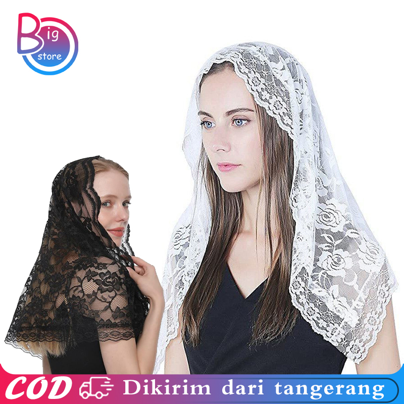 Mantila Kerudung Katolik Mantila Katholik Mantilla Katolik Kerudung Misa Mantilla Kerudung Katolik