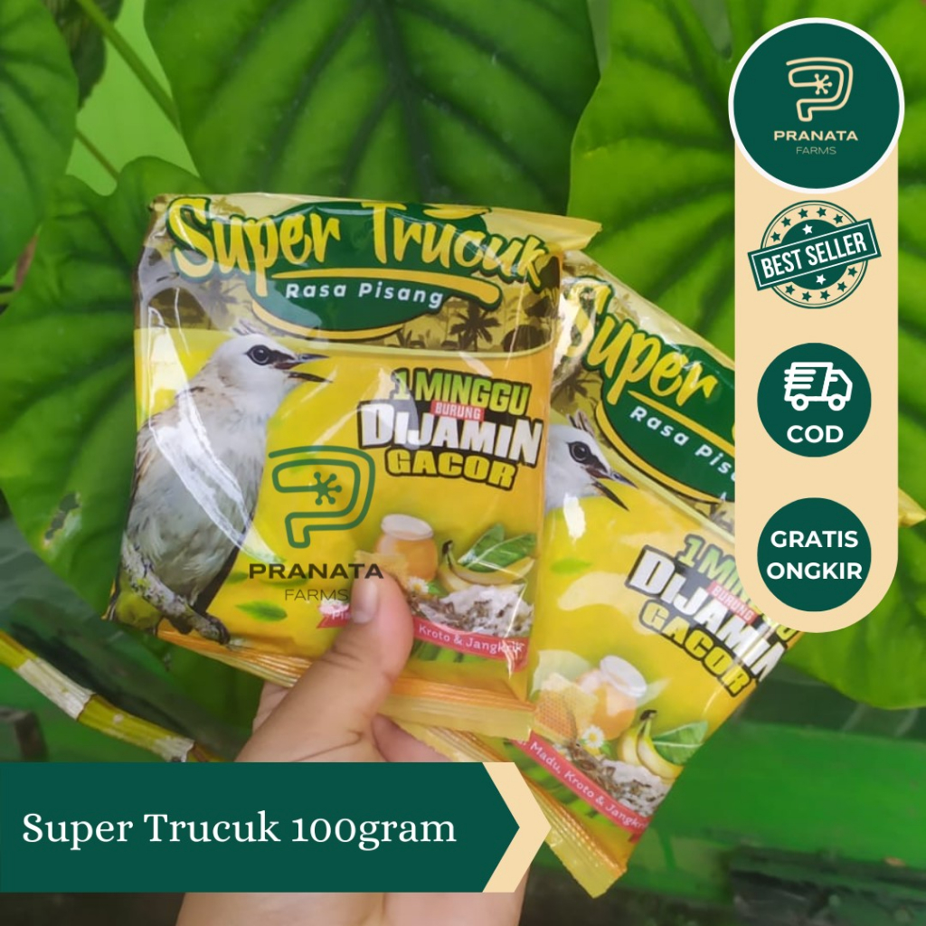 Pakan Trucuk 100gram SUPER TRUCUK pakan burung trucukan