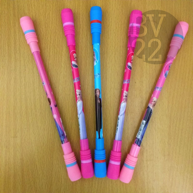 

Bolpen Spinning - Spinning Pen FANCY Karakter Disney Frozen / Panda