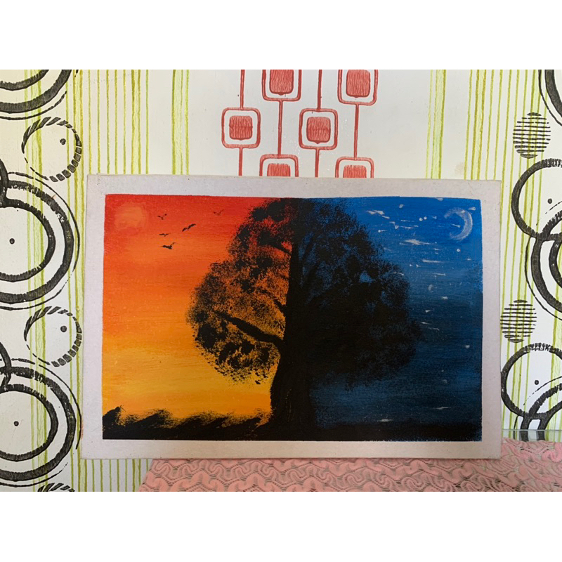 kanvas lukis ukuran 20x30cm