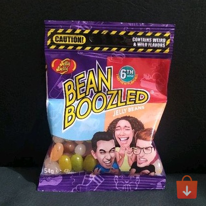 

MURAH LEBAY Bean Boozled refill plastic bag edisi 6 (6th edition) Permen rasa aneh 54gram Terbaru