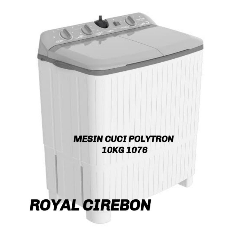 MESIN CUCI POLYTRON 10KG 1076 2 TABUNG UNTUK KOTA CIREBON