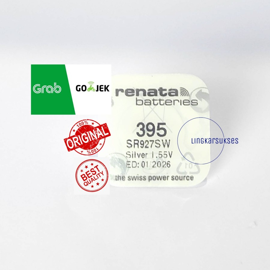 Baterai Renata 395 Renata SR927W Renata 927 Renata SR927 Original