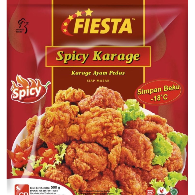 

Fiesta Spicy Karage 500 Gr