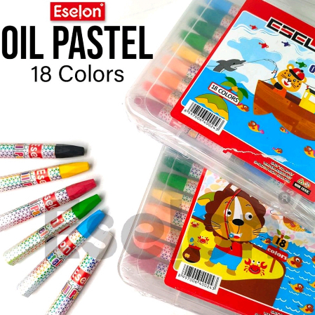 

Crayon / Oil Pastel merk Eselon yg terdiri dari 18 warna krayon