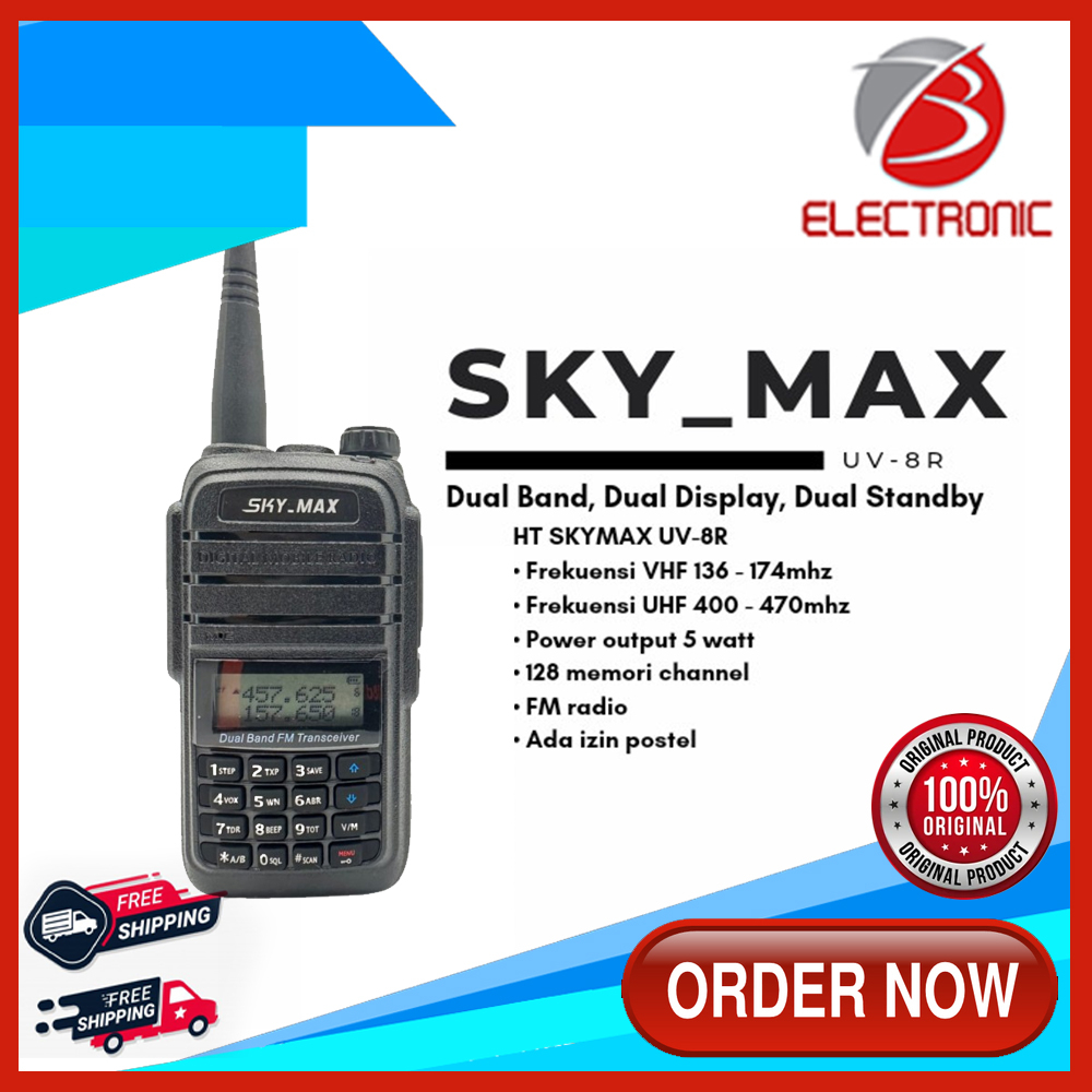 HT Sky Max UV-8R / Skymax Uv8r Walkie Talkie Original