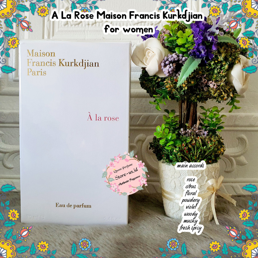 Parfum MAISON FRANCIS KURKDJIAN PARIS A LA ROSE EDP 70ML ORIGINAL