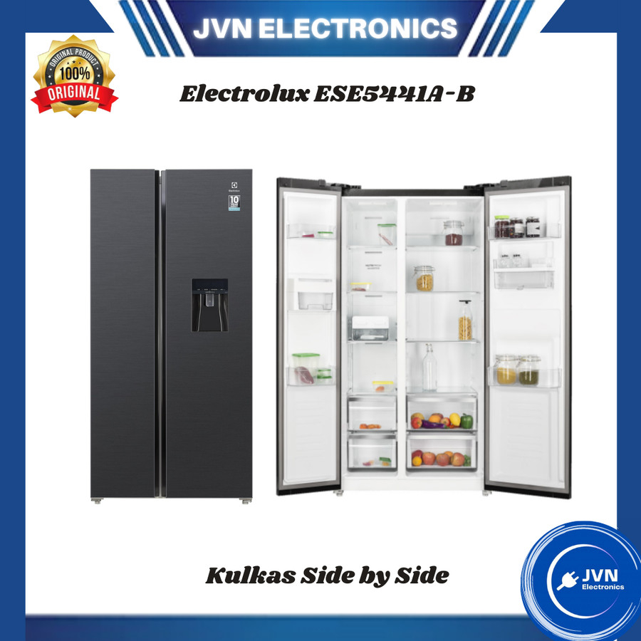 Kulkas Side by Side Electrolux ESE5441A-B