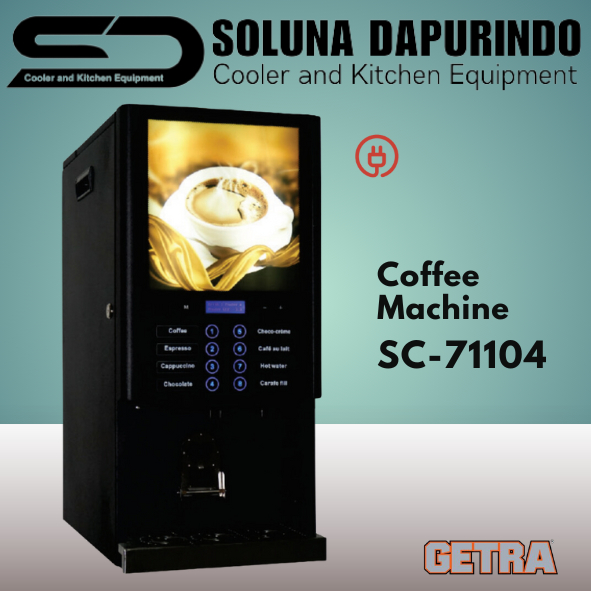 GETRA Proffesional Mix Coffe Dispenser SC-71104 / SC71104 / Mesin Kopi