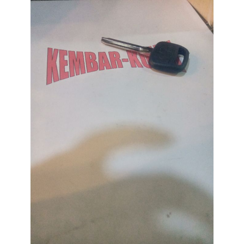 Bahan Duplikat Kunci Mobil Toyota Agya - Karet