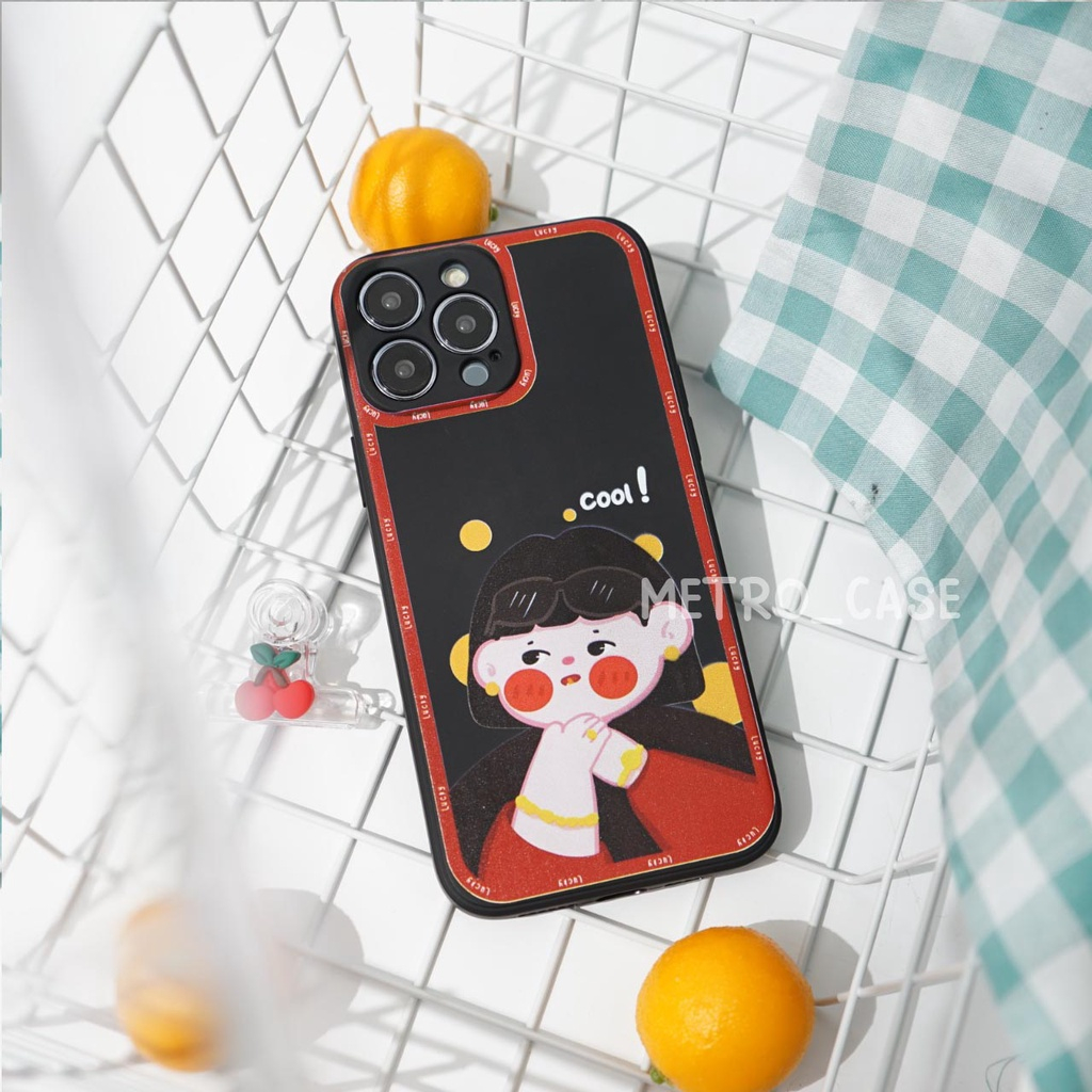 [M14] CASE MACARON MOTIF VIVO V27 V27E V25E 5G V23E 5G V15 PRO V11 V21E V21 4G 5G Y36 Y16 Y35 Y22 Y7