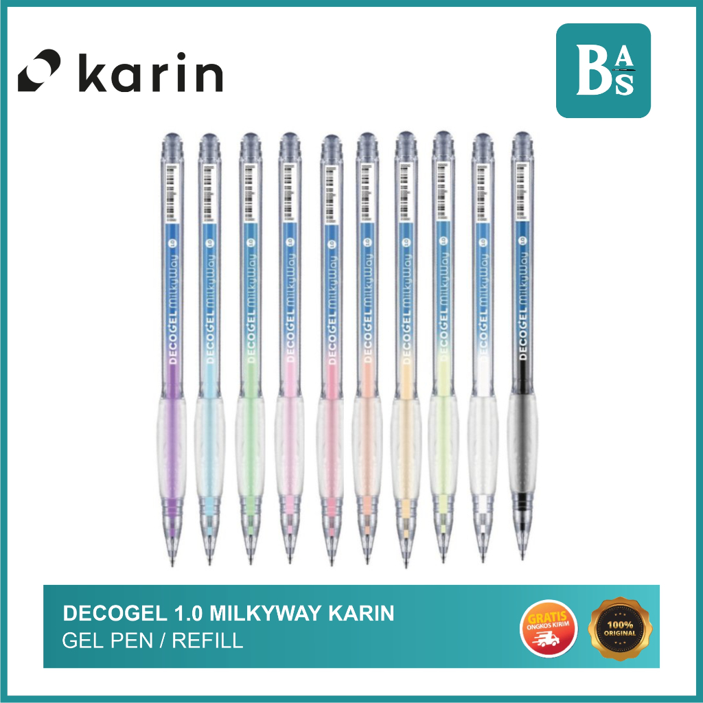 

Decogel 1.0 MilkyWay Karin Gell Pen / Refill