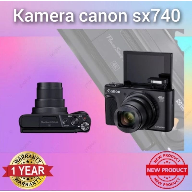 kamera canon sx740