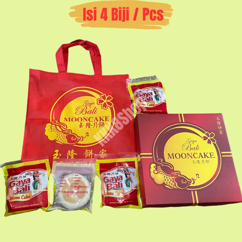 

Isi 4 Biji Mooncake Gaya Bali Kue Bulan Zhong Chiu Pia Tong Jiu Pia Kulit Putih Grosir Per 4 Pcs Moon Cake Gayabali Putih