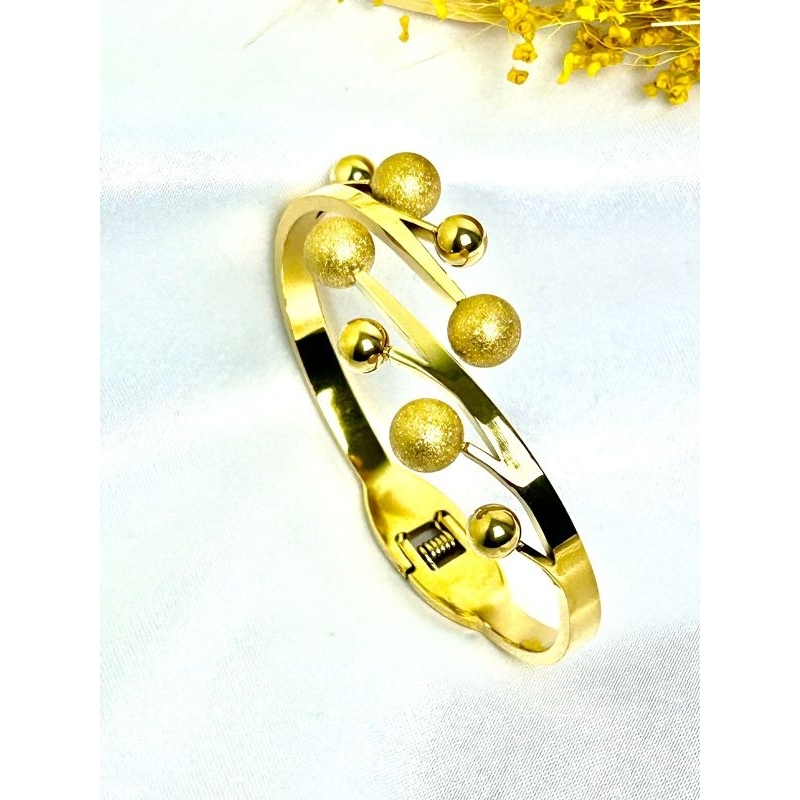 Gelang Tangan Titanium Gelang Tangan Bangle Titanium wanita