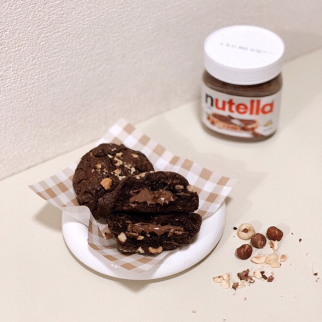 

Nutella Hazel Cookies