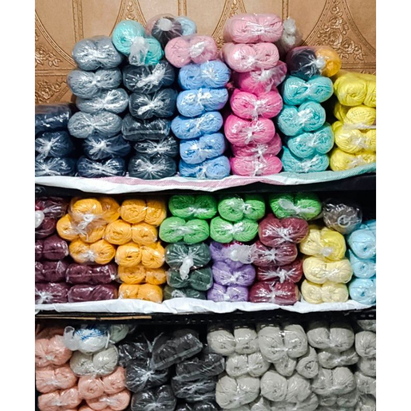 Tali macrame 2mm warna