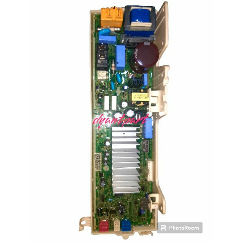 KODE DP PCB Main FV1285S3VS Front Loading EBR87200557 Modul Mesin Cuci LG FV1409S3W