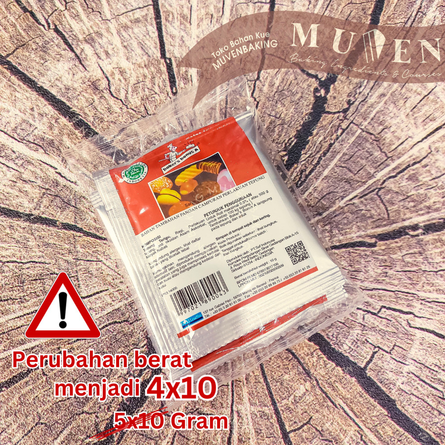 

BAKERS BONUS A BREAD IMPROVER 4 X 10 GR