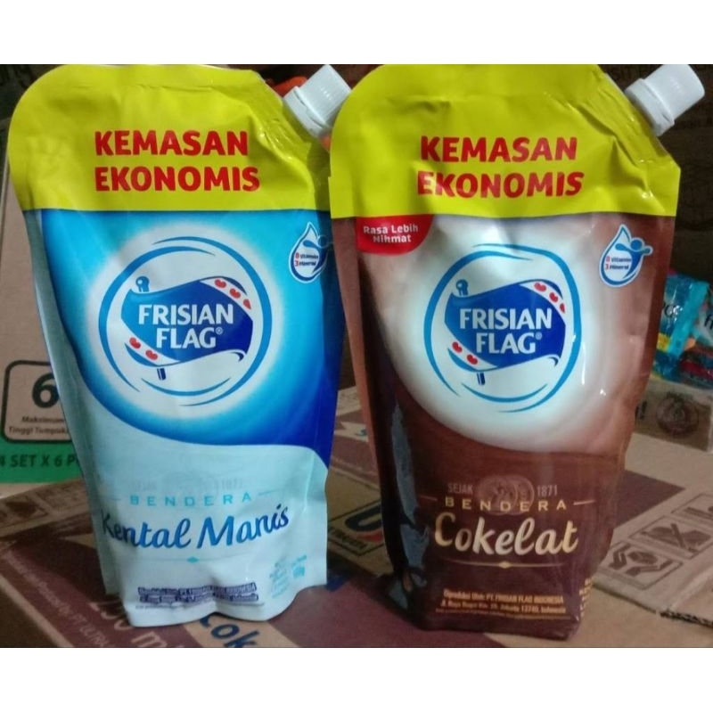 

Frisian Flag Susu Kental Manis Cokelat, Putih 545 gr