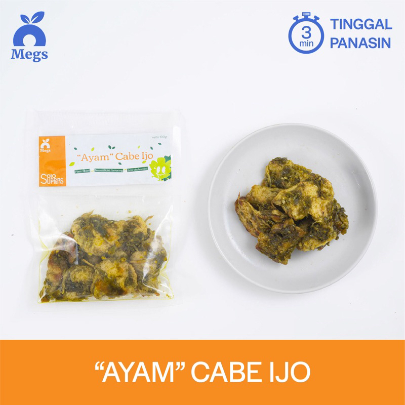 

“AYAM” CABE IJO - MAKANAN INSTANT/ SIAP MAKAN/ READY TO EAT (SOLO SUPPERS BY MEGS)
