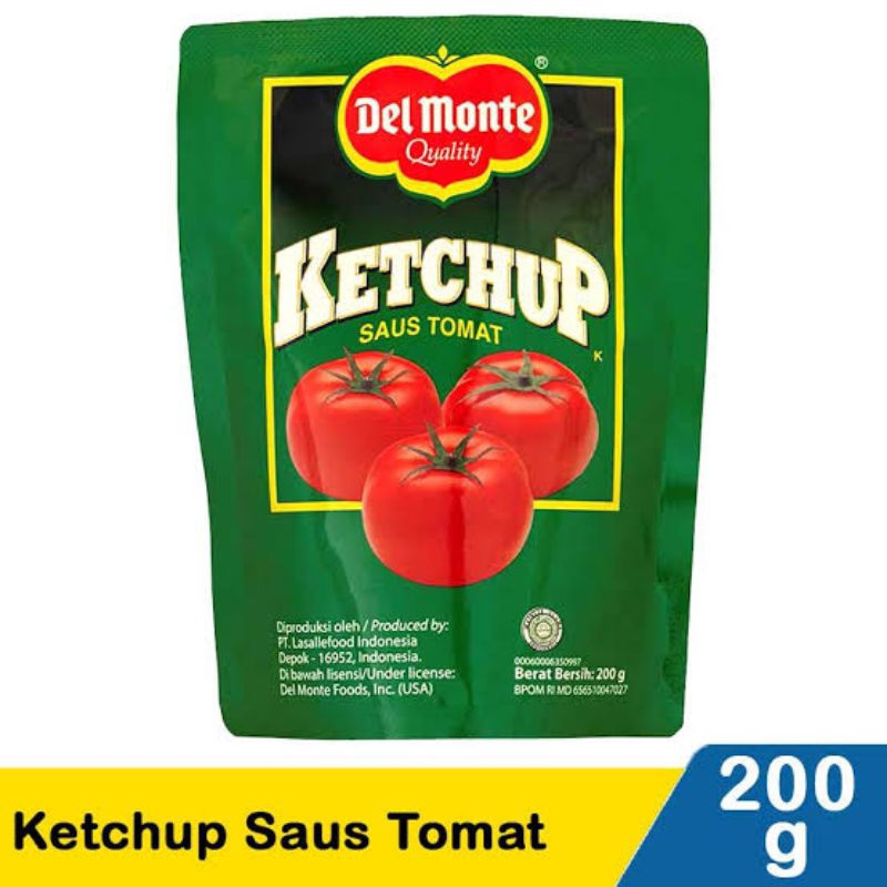 

SAUS DELMONTE KETCHUP SAUS TOMAT 200gr