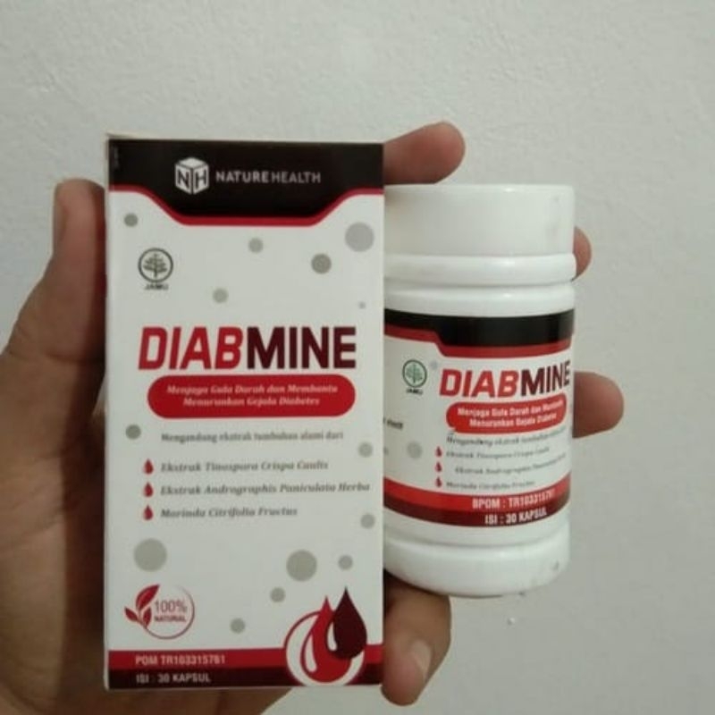 OBAT DIABETES DIABMINE ASLI 100% ORIGINAL OBQT KENCING MANIS
