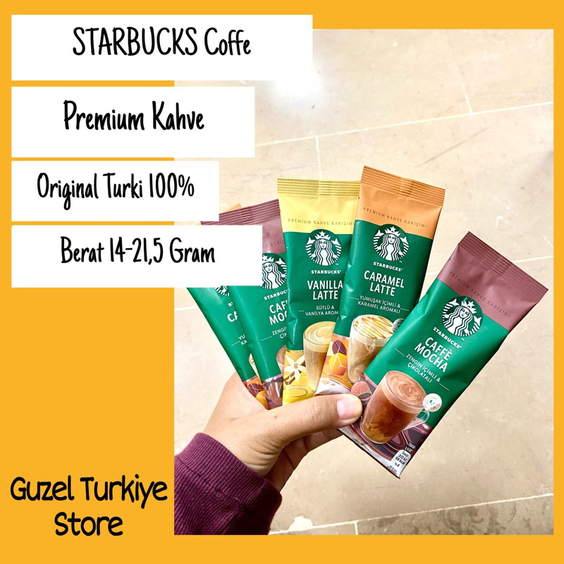 

Starbucks Coffe Instan Premium Kahve Original Turki