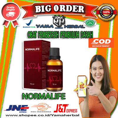 Normalife Obat Cair Original Sangat Baik Membersihkan Pembuluh Darah