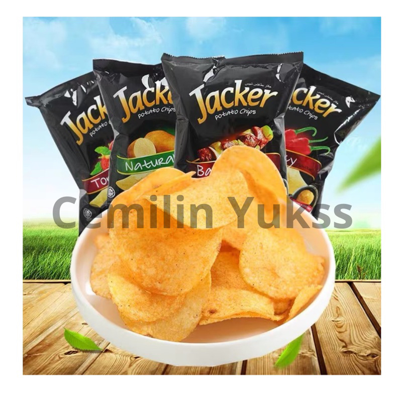 Jacker Potato Crips 60g Snack Keripik Kentang Malaysia