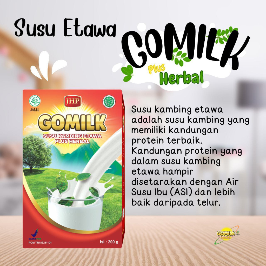 

Gomilk Susu Kambing