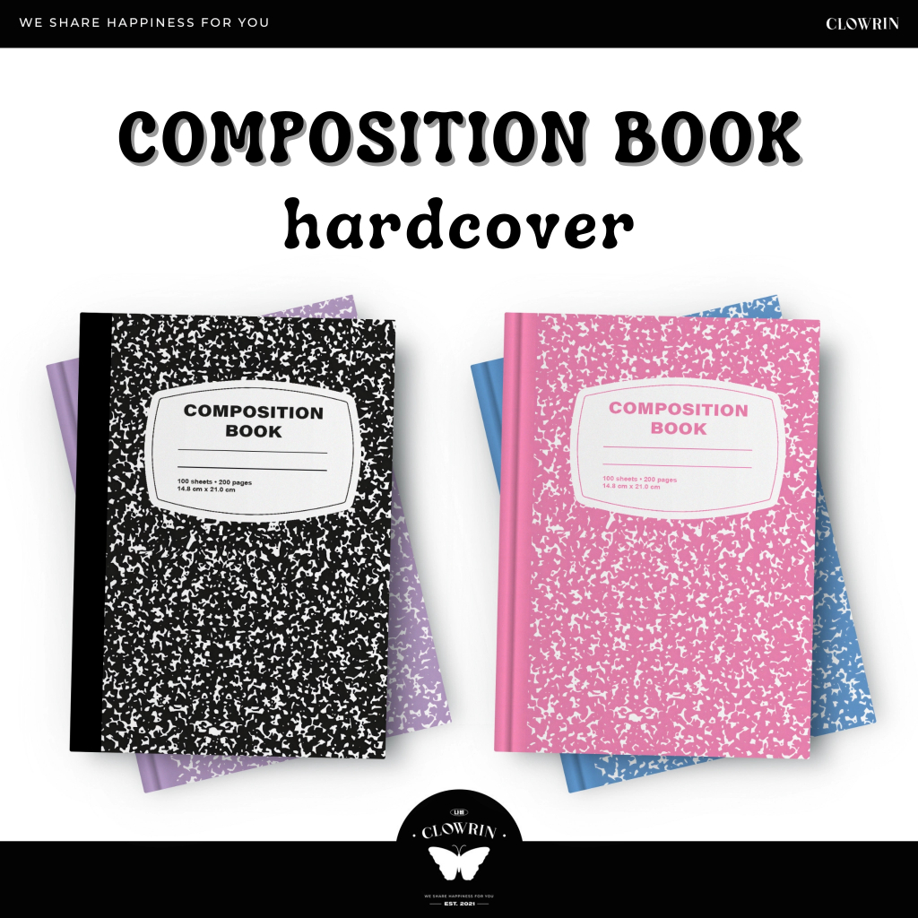 

COMPOSITION BOOK - HARDCOVER