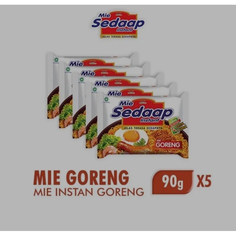 

MIE SEDAAP GORENG ISI 5PCS