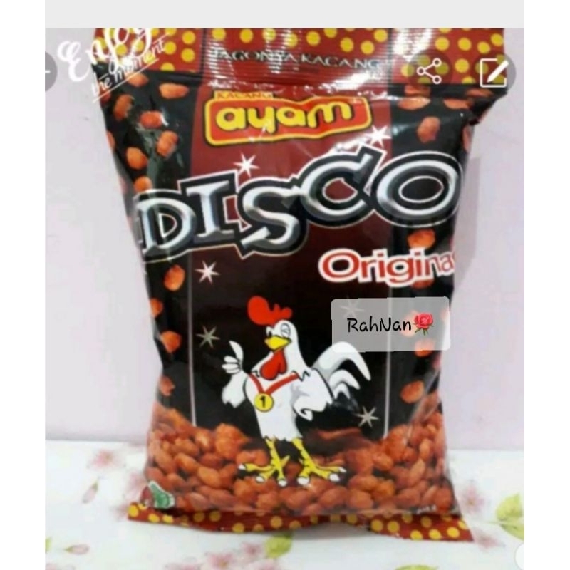 

Kacang Disco original cap Ayam kemasan 225 gram dari kota Makassar