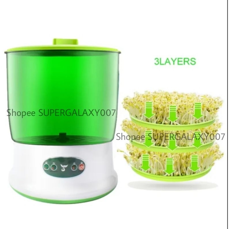 Mesin Penumbuh Tauge 3 Tingkat Otomatis Mesin Kecambah Tauge Mesin Toge Otomatis 3 Tingkat Mesin Tau