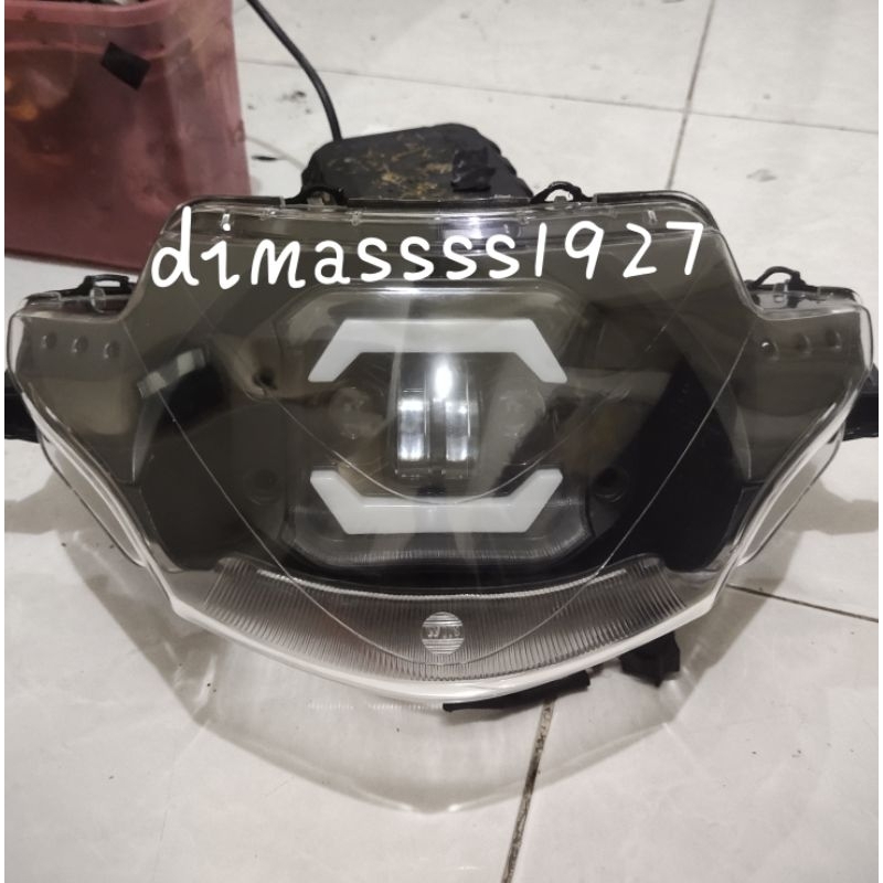 Reflektor supra x 125 2004-2006 costum led daymaker